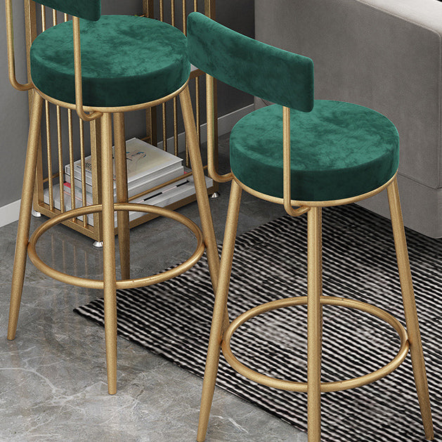 1/3 pièces Glam Glam Bar Table Set White Stone Top Bistro Set avec étagère