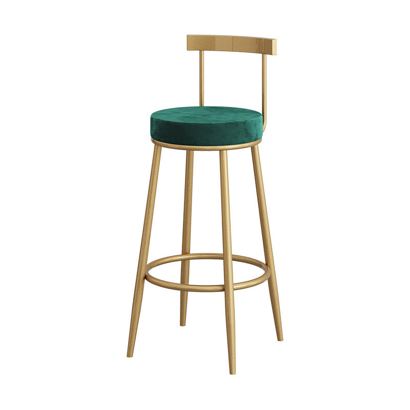 1/3 pièces Glam Glam Bar Table Set White Stone Top Bistro Set avec étagère