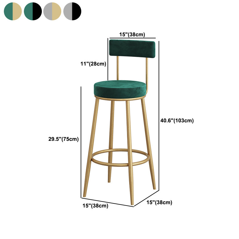 1/3 pièces Glam Glam Bar Table Set White Stone Top Bistro Set avec étagère