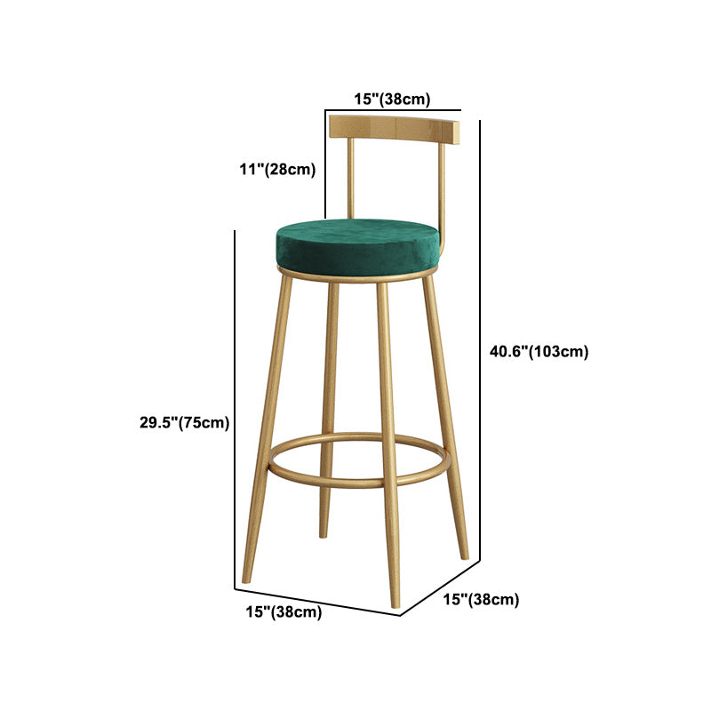 1/3 pièces Glam Glam Bar Table Set White Stone Top Bistro Set avec étagère