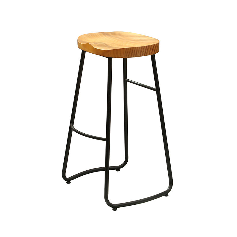 Rectangle Rectangle Table de table de barres massifs 1/4/7