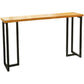 Rectangle Rectangle Table de table de barres massifs 1/4/7