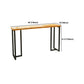 Rectangle Rectangle Table de table de barres massifs 1/4/7