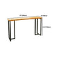 Rectangle Rectangle Table de table de barres massifs 1/4/7