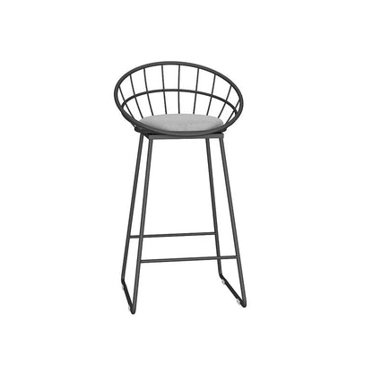 1/3 pièces Glam Gold Iron Bar Table Set White Stone Top Bistro Set avec étagère