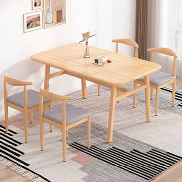 Set da pranzo moderno in legno da 1/2/3/5/7 pezzi. Set da tavolo da pranzo per la casa