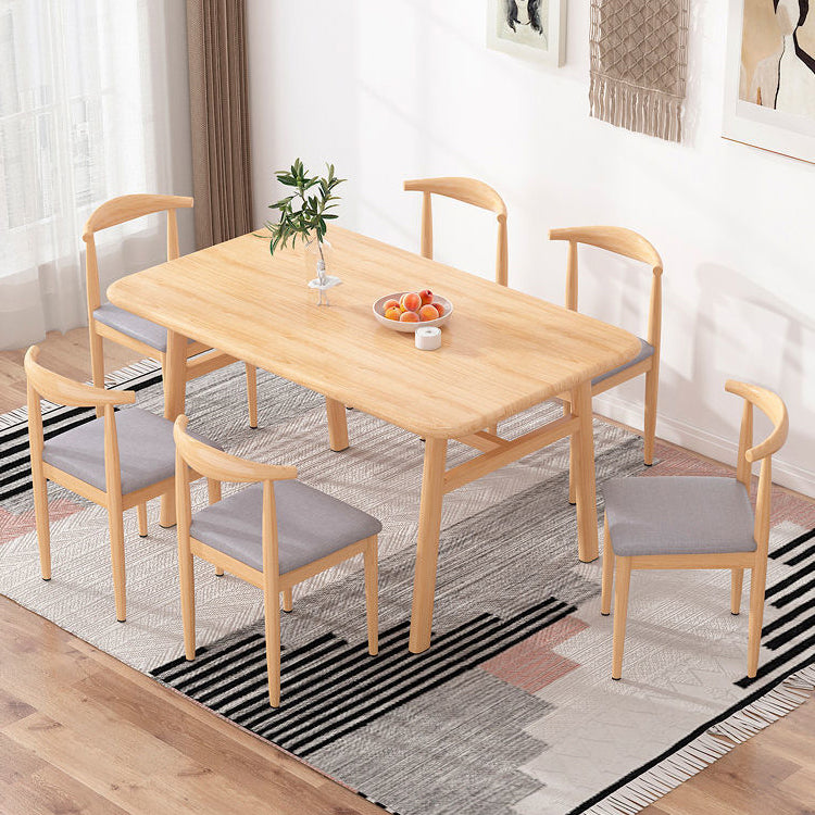 Set da pranzo moderno in legno da 1/2/3/5/7 pezzi. Set da tavolo da pranzo per la casa