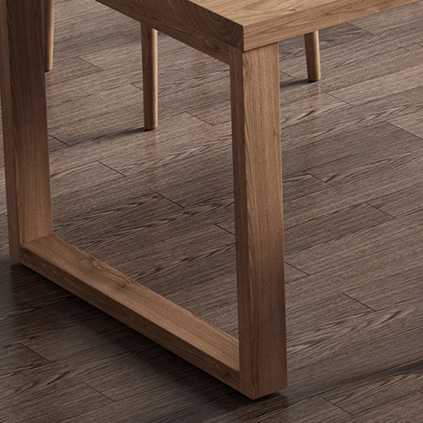 Set da pranzo moderno Tavolo da pranzo rettangolare in legno di pino da 1/4/5/7 pezzi per sala da pranzo