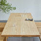 Modern 1/2/5 Pieces Dining Set Rectangle Pine Wood Dining Table for Dining Room