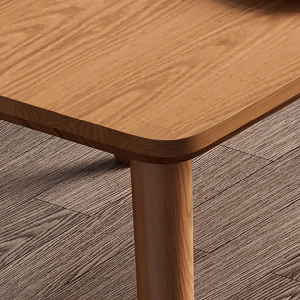 Modern 1/4/5/7 Pieces Dining Set Rectangle Pine Wood Dining Table for Dining Room Kitchen Clearhalo 'Dining Room Sets' 'Dining Tables & Seating' 'dining_room_set' 'furn' 'furn_dining_room_set' 'Furniture' 'Kitchen & Dining Furniture' 5303125