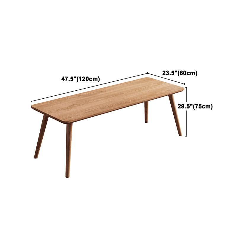 Modern 1/4/5/7 Pieces Dining Set Rectangle Pine Wood Dining Table for Dining Room Kitchen Clearhalo 'Dining Room Sets' 'Dining Tables & Seating' 'dining_room_set' 'furn' 'furn_dining_room_set' 'Furniture' 'Kitchen & Dining Furniture' 5303130