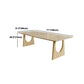 Modern 1/7 Pieces Dining Set Rectangle Pine Wood Dining Table for Dining Room Clearhalo 'Dining Room Sets' 'Dining Tables & Seating' 'dining_room_set' 'furn' 'furn_dining_room_set' 'Furniture' 'Kitchen & Dining Furniture' 5303186