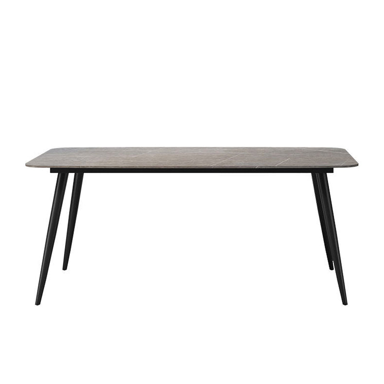 Table à manger de style contemporain rectangle salle à manger pour la maison de cuisine