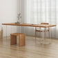 Modern Brown in Wood Table Specialty Dining Table for Kitchen