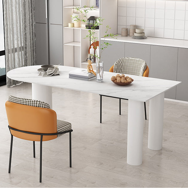 Stone Dining Room Collection Modern Style 3 Legs Furniture for Home