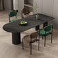 Contemporary Style Dining Table 3 Legs for Dining Room Kitchen Home Furniture