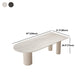 Contemporary Style Dining Table 3 Legs for Dining Room Kitchen Home Furniture