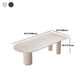 Contemporary Style Dining Table 3 Legs for Dining Room Kitchen Home Furniture