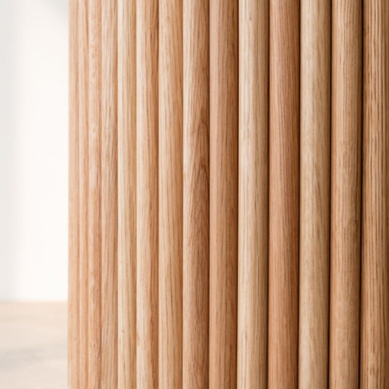 Table à manger ronde en bois massif de Style moderne, pour la cuisine, meubles de maison