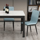 Modern Black in Glass Counter Table Rectangle Dining Table for Kitchen Clearhalo 'Dining Tables & Seating' 'Dining Tables' 'dining_table' 'furn' 'furn_dining_table' 'Furniture' 'Kitchen & Dining Furniture' 5303411