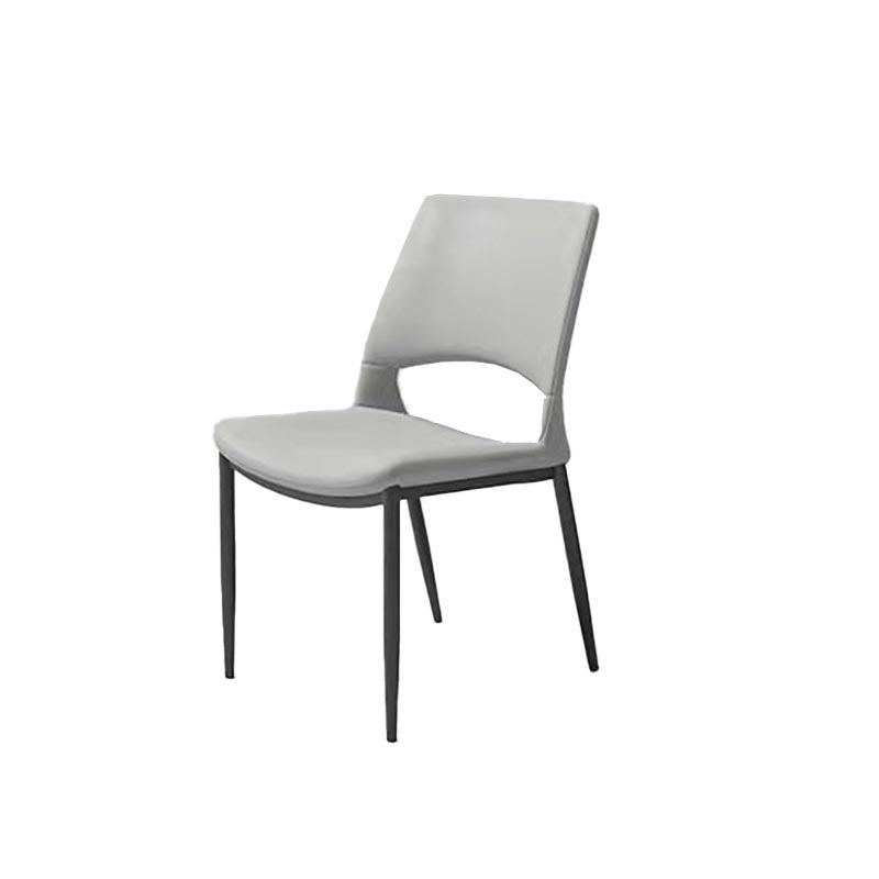 Armless Dining Chairs Contemporary Open Back Dining Side Upholstered Furniture Clearhalo 'Dining Chairs' 'Dining Tables & Seating' 'dining_chair' 'furn' 'furn_dining_chair' 'Furniture' 'Kitchen & Dining Furniture' 5303602