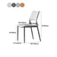 Armless Dining Chairs Contemporary Open Back Dining Side Upholstered Furniture Clearhalo 'Dining Chairs' 'Dining Tables & Seating' 'dining_chair' 'furn' 'furn_dining_chair' 'Furniture' 'Kitchen & Dining Furniture' 5303616