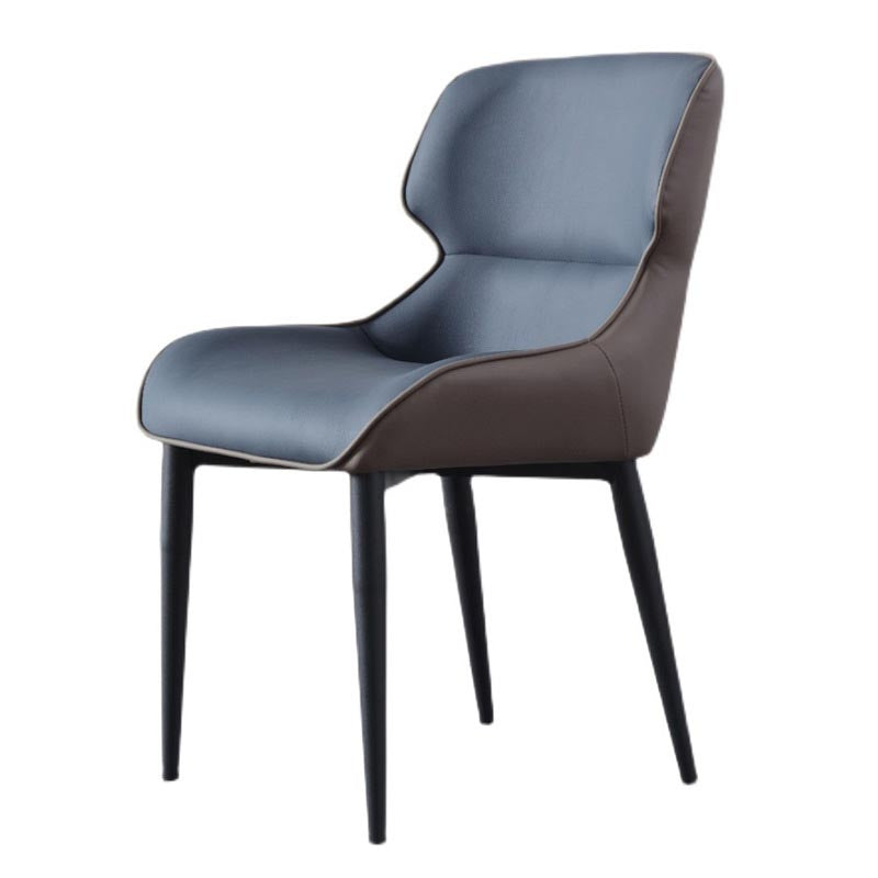 Upholstered Dining Side Chair Leather Dining Chair for Dining Room Clearhalo 'Dining Chairs' 'Dining Tables & Seating' 'dining_chair' 'furn' 'furn_dining_chair' 'Furniture' 'Kitchen & Dining Furniture' 5303626