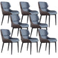 Upholstered Dining Side Chair Leather Dining Chair for Dining Room Blue 8 Piece Set Clearhalo 'Dining Chairs' 'Dining Tables & Seating' 'dining_chair' 'furn' 'furn_dining_chair' 'Furniture' 'Kitchen & Dining Furniture' 5303632