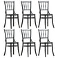 Wood Dining Side Chair Traditional Slat Back Side Chair for Home