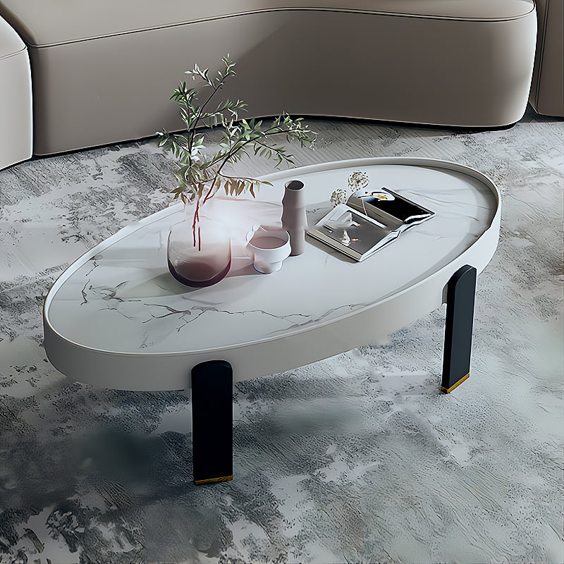 Table basse moderne en ardoise 1 table de cocktail unique pour le salon