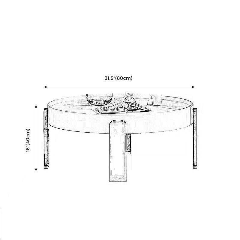 Table basse moderne en ardoise 1 table de cocktail unique pour le salon