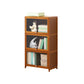 Brown Shelf Bookcase Door Standard Wood Bookcase for Home Office