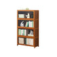 Brown Shelf Bookcase Door Standard Wood Bookcase for Home Office