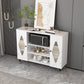Schedate sideboard Glam Stone Scaffali per sala da pranzo Sideboard