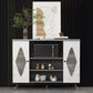 Schedate sideboard Glam Stone Scaffali per sala da pranzo Sideboard