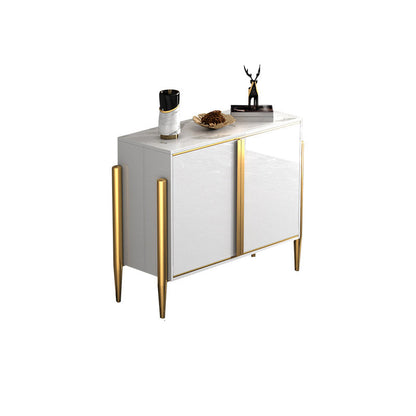 Glam Sideboard Stone Top con sideboard della porta per soggiorno