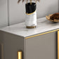 Glam Sideboard Stone Top con sideboard della porta per soggiorno