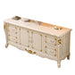 Glam Style Sideboard Wood Sideboard with Door and Drawer for Living Room Clearhalo 'buffet_sideboard' 'Buffets & Sideboards' 'furn' 'furn_buffet_sideboard' 'Furniture' 'Kitchen & Dining Furniture' 5304501