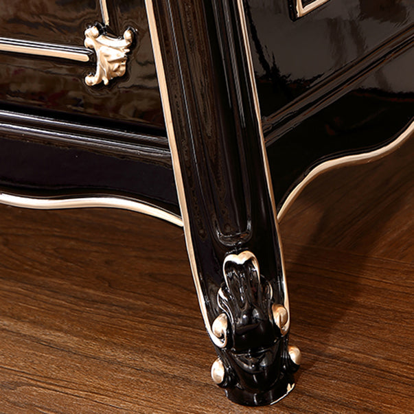 Glam Style Sideboard Wood Sideboard with Door and Drawer for Living Room Clearhalo 'buffet_sideboard' 'Buffets & Sideboards' 'furn' 'furn_buffet_sideboard' 'Furniture' 'Kitchen & Dining Furniture' 5304505