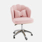Metal Base Contemporary Office Chair Velvet Parsons Computer Desk Chair Pink Sponge Silver Clearhalo 'furn' 'furn_office_chair' 'Furniture' 'Office Chairs' 'Office Furniture' 'office_chair' 5304808
