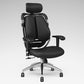 Faux Leather Working Chair Modern High Back Arm Home Office Chair Black Clearhalo 'furn' 'furn_office_chair' 'Furniture' 'Office Chairs' 'Office Furniture' 'office_chair' 5304950