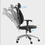 Faux Leather Working Chair Modern High Back Arm Home Office Chair Clearhalo 'furn' 'furn_office_chair' 'Furniture' 'Office Chairs' 'Office Furniture' 'office_chair' 5304965