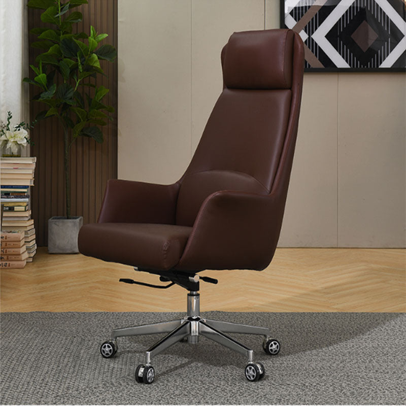 Chaise de bureau moderne High Back Ergonomic Desk Chaise avec roues