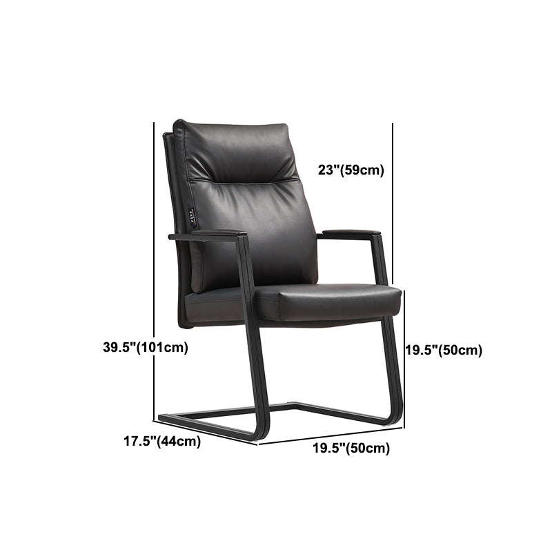 Metal Frame Contemporary Office Chair Executive Executive Ergonomic Computer Chair