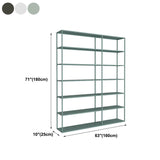 Open terug moderne stijl boekenkast metal boekenplank voor thuiskantoor