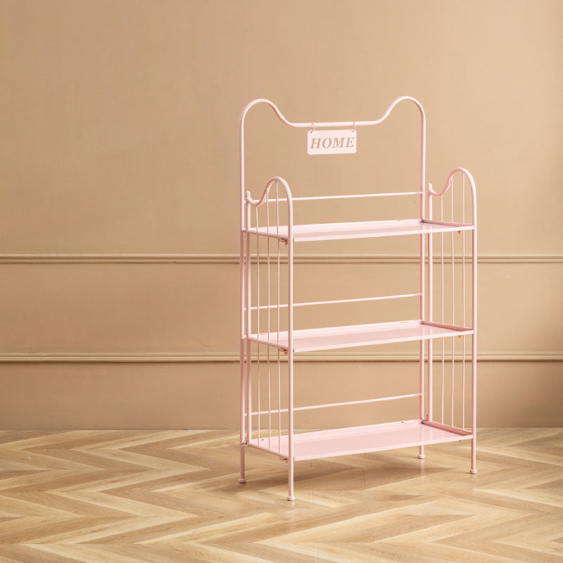 メタルモダンスタイルの本棚ホームオフィス用の本棚をオープンバックシェルフ