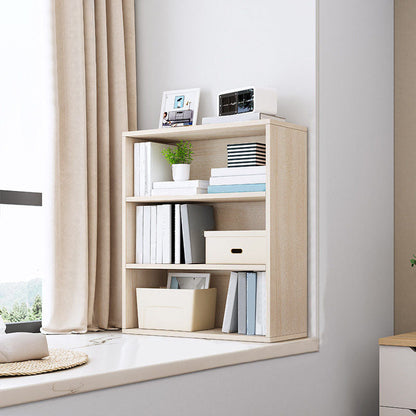 Bibliothèque de style moderne bois fermé étagère arrière avec porte pour le bureau