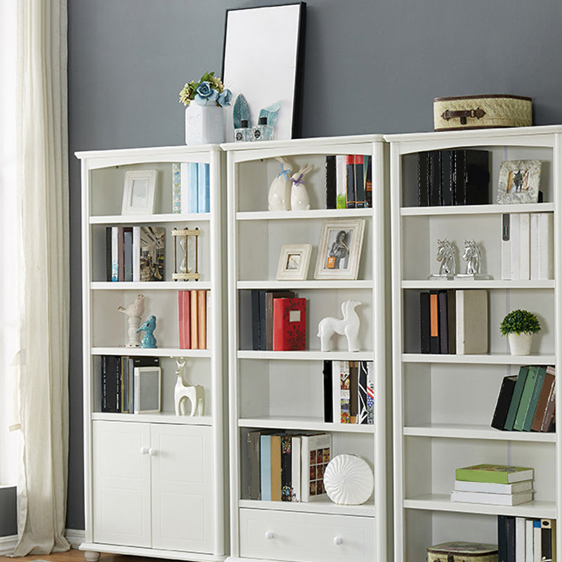 Modern Style Bookcase Engineer Wood Closed Back Bookshelf for Home Office Clearhalo 'Bookcases' 'furn' 'furn_bookcases' 'Furniture' 'Office Furniture' 5305321