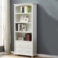 Modern Style Bookcase Engineer Wood Closed Back Bookshelf for Home Office Clearhalo 'Bookcases' 'furn' 'furn_bookcases' 'Furniture' 'Office Furniture' 5305323