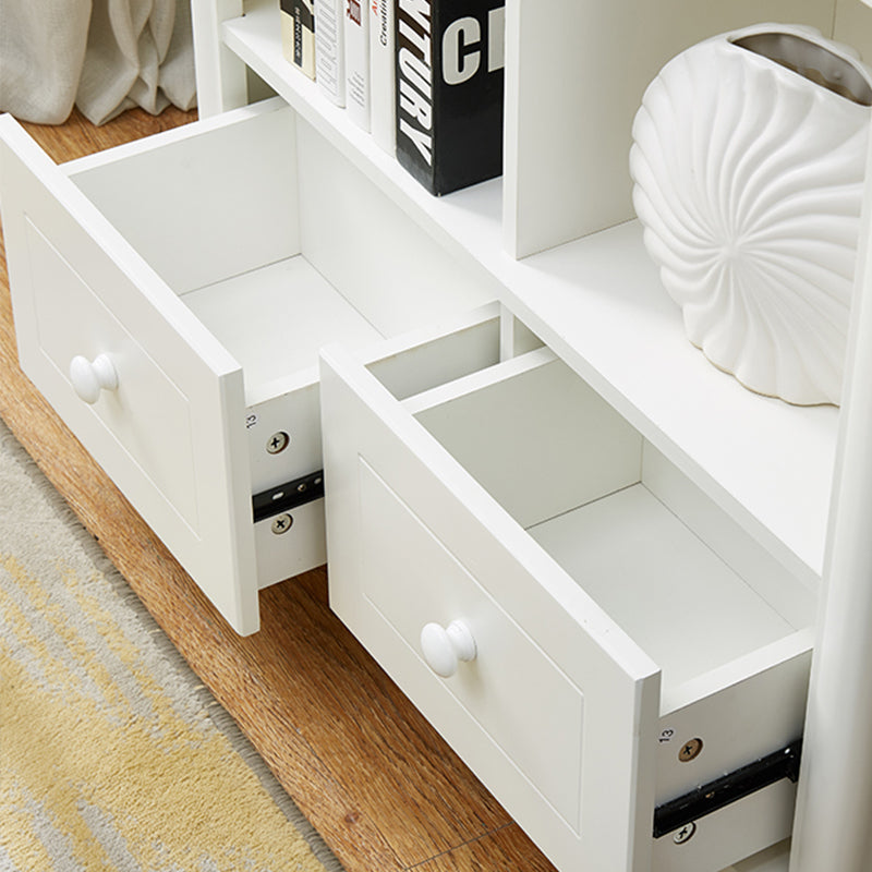 Modern Style Bookcase Engineer Wood Closed Back Bookshelf for Home Office Clearhalo 'Bookcases' 'furn' 'furn_bookcases' 'Furniture' 'Office Furniture' 5305331